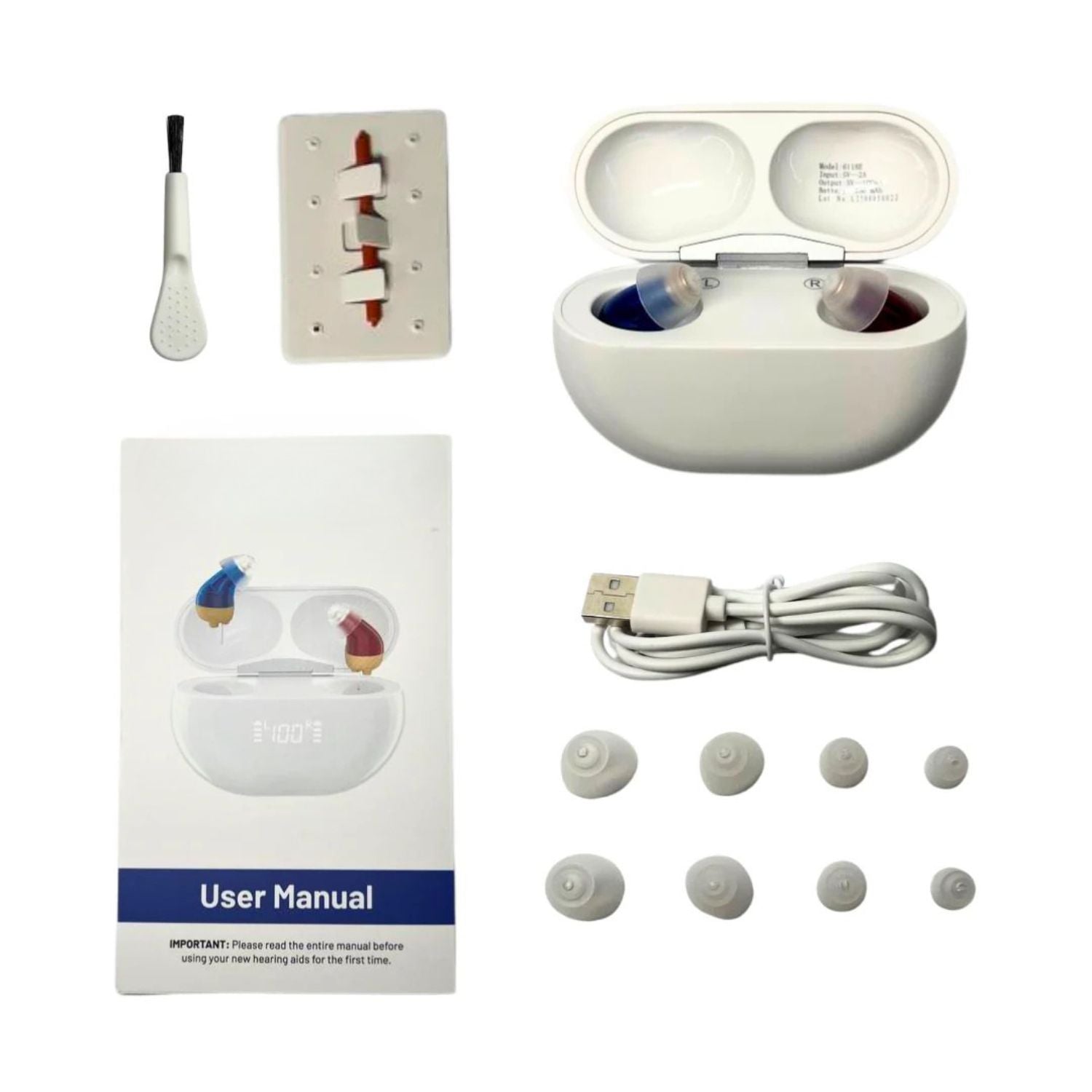 VoiceVivid™ Micro CIC Smart Hearing (App Controlled)